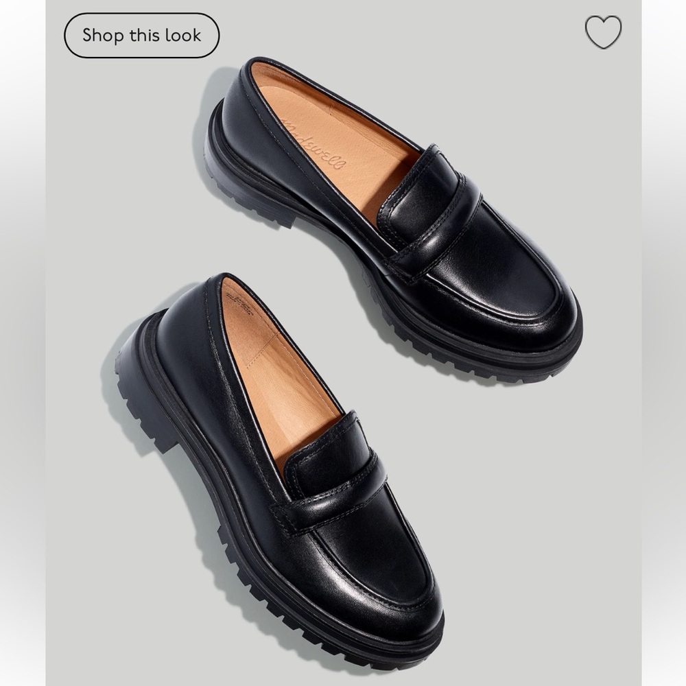 Madewell Bradley Lugsole Loafer in Leather